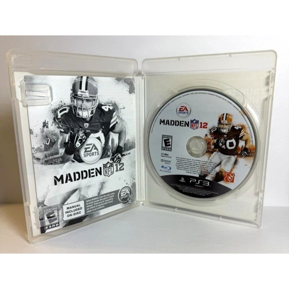 Madden NFL 12 - Sony PlayStation 3  PS3 - CIB - Tested & Working